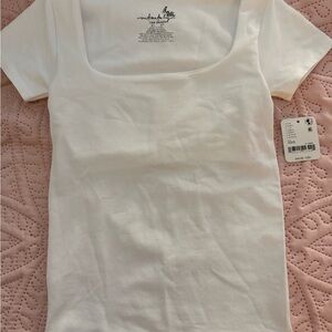 FP Movement by Free People White Short Sleeve Tee